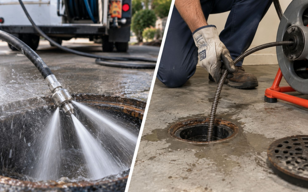 Hydro Jetting vs. Snaking: Which Drain Cleaning Method Is Right?