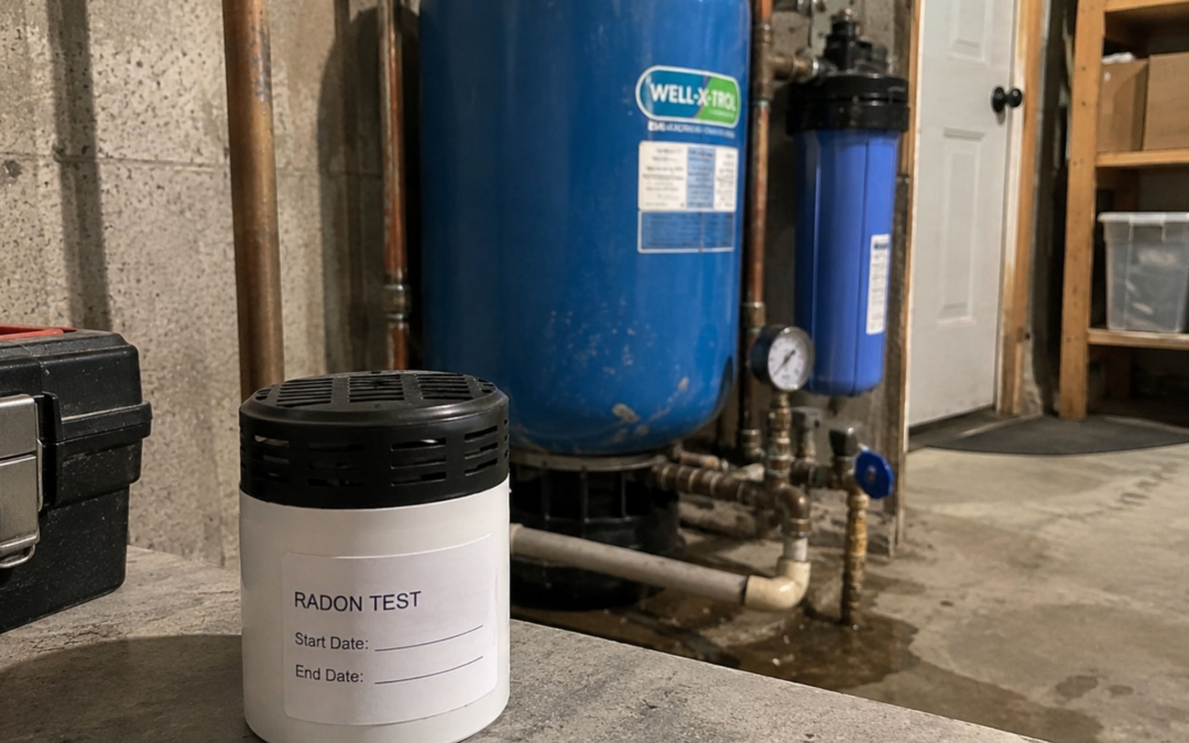 Radon in Well Water: Testing and Aeration Treatment