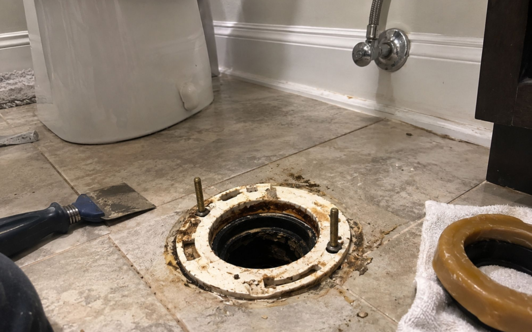 Toilet Flange Repair: Signs, Costs, and What’s Involved
